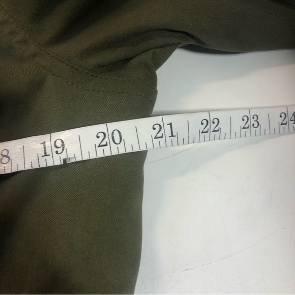 PrAna Lydia Zip Front Olive Green Utility Jacket, size L - Picture 10 of 13
